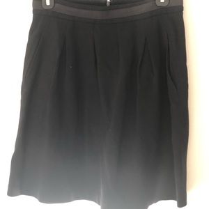 Black Theory Skirt With Pleats And Pockets